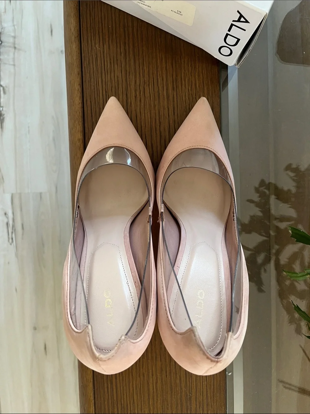 Aldo Pink Suede Pumps